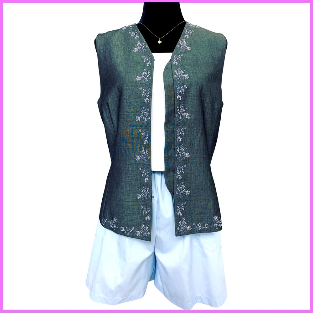Vintage Casual Corber vest/blouse